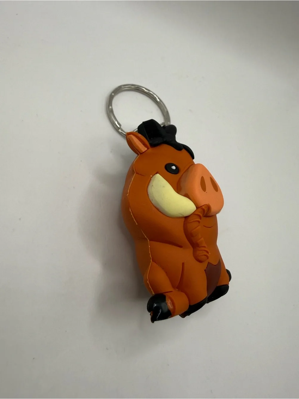Blind Bag Disney The Lion King Pumbaa 3-D House Figural Keychain Keyring